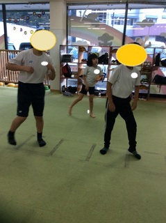 西田先生のダンス